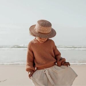 NWT WILL + BEAR LITTLE HARVEY AMBER HAT🌸